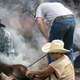 Illustration for article titled How To Brand A Cow Like A Cowboy